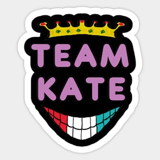 Team Kate Sticker